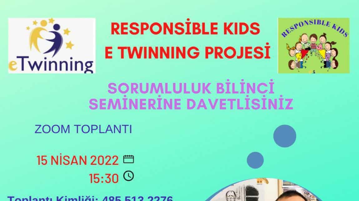RESPONSIBLE KIDS e-Twinning Projesi 